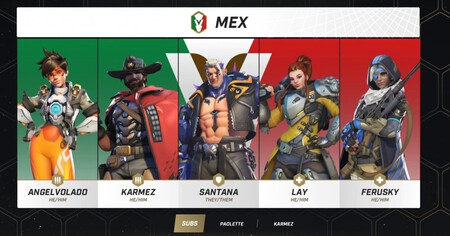 Seleccion Mexico Overwatch Mundial