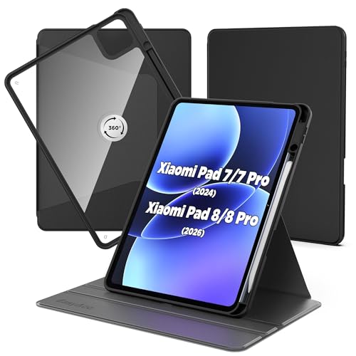 EasyAcc Funda Compatible con Xiaomi Mi Pad 7/ Pad 8/ Pad 7 Pro/Pad 8 Pro