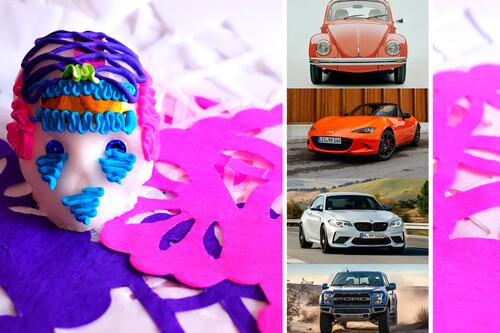 El equipo de Motorpasión México creó su propia auto ofrenda y estos modelos son los que la conforman