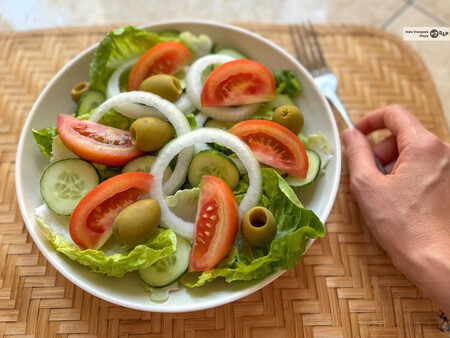 Ensalada valenciana, una combinación fresca, fácil y rápida