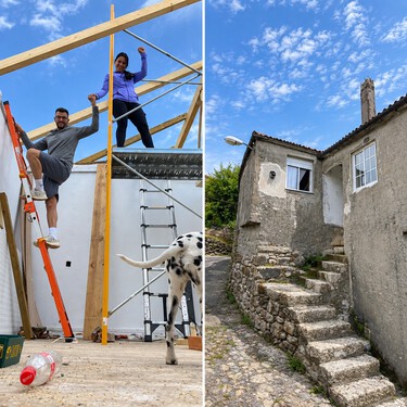 Aurora, la joven madre de familia que ha comprado una casa por menos de 10.000 euros en una aldea gallega: "Aunque la intención era una segunda residencia, nos dimos cuenta de que era la vida que queríamos" 