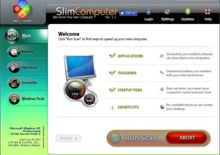 SlimComputer, interesante alternativa para limpiar equipos nuevos