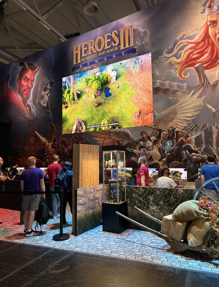 Ubisoft siempre s elo curra muchísimo con la ambientación de su stand