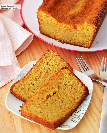 Panqué de yogurt y naranja. Receta
