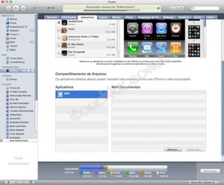 Compartir archivos entre el ordenador y el iPad, iPhone o iPod Touch gracias a iTunes 9.1.1
