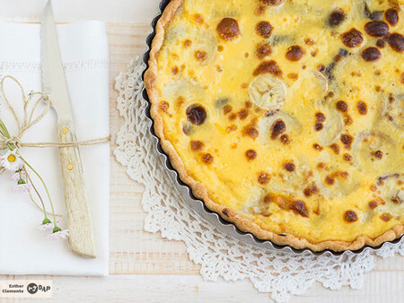 Tarta de plátano y chocolate, receta fácil y deliciosa, para disfrutar sin esperar a que se enfríe