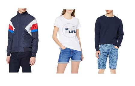Chollos en tallas sueltas de pantalones, camisetas y cazadoras de marcas como Pepe Jeans, Inside o find por menos de 20 euros en Amazon