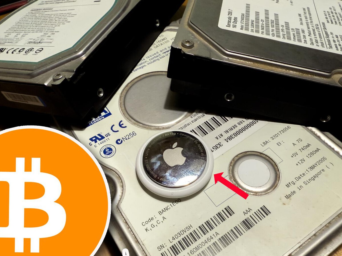 Perder un disco duro con 742 millones de euros en Bitcoin es un gran  problema. Incluso con un AirTag habría sido tarea imposible encontrarlo