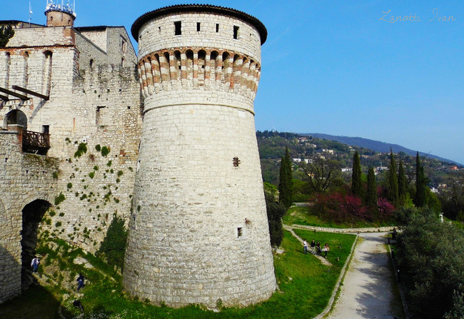 Visita al Castillo de Brescia Italia