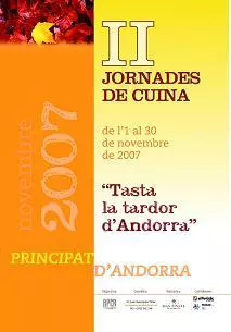 Jornadas Gastronómicas Tasta la tardor D´Andorra (Prueba el otoño de Andorra)