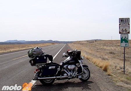 En moto por el Oeste Norteamericano (11): Por fin, rodando en la ruta 66