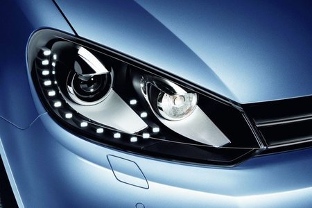 Luces diurnas en Volkswagen Golf