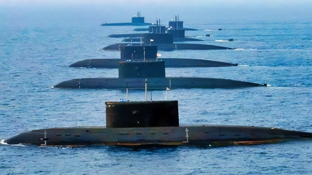 Kilo Class Submarines All Together