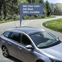 No lo ves, pero este revolucionario techo solar promete 10 km de autonomía extra para los coches eléctricos