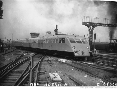 800 CV y 50 litros de cilindrada para 200 km/h. Así eran los trenes Bugatti