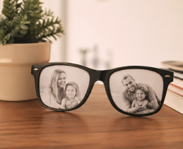 Porta-retrato de óculos