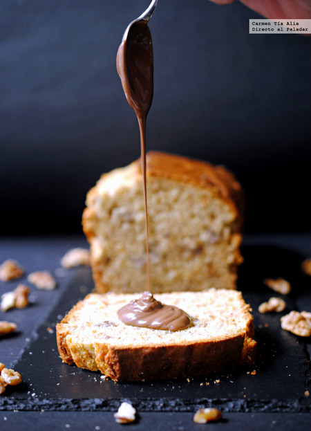 Walnut banana bread o pan de plátano y nueces: receta para aprovechar los plátanos maduros