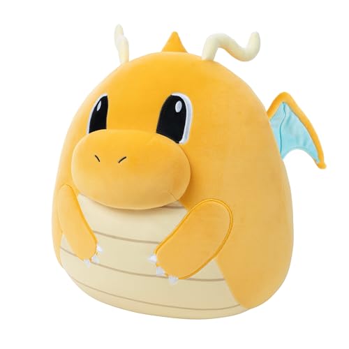 Squishmallows - Peluche Original de Dragonite Pokémon de 14 Pulgadas