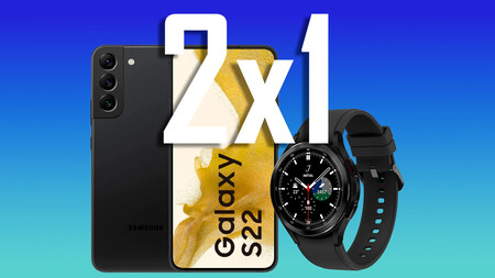 Locurón de oferta en este 2x1 de Samsung: compra un S22, llévate un Watch4 Classic LTE de regalo y recupera 150 euros