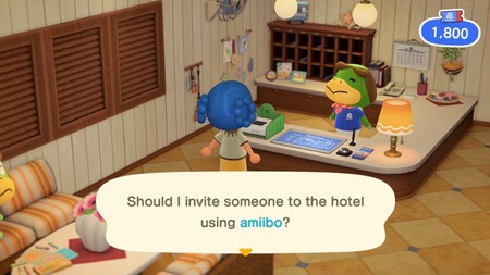 Animal Crossing Amiibo Hotel