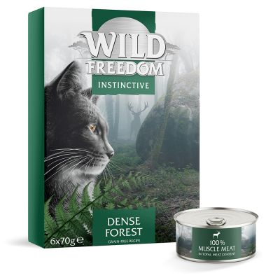Wild Freedom Adult Instinctive comida húmeda para gatos 6 x 70 g