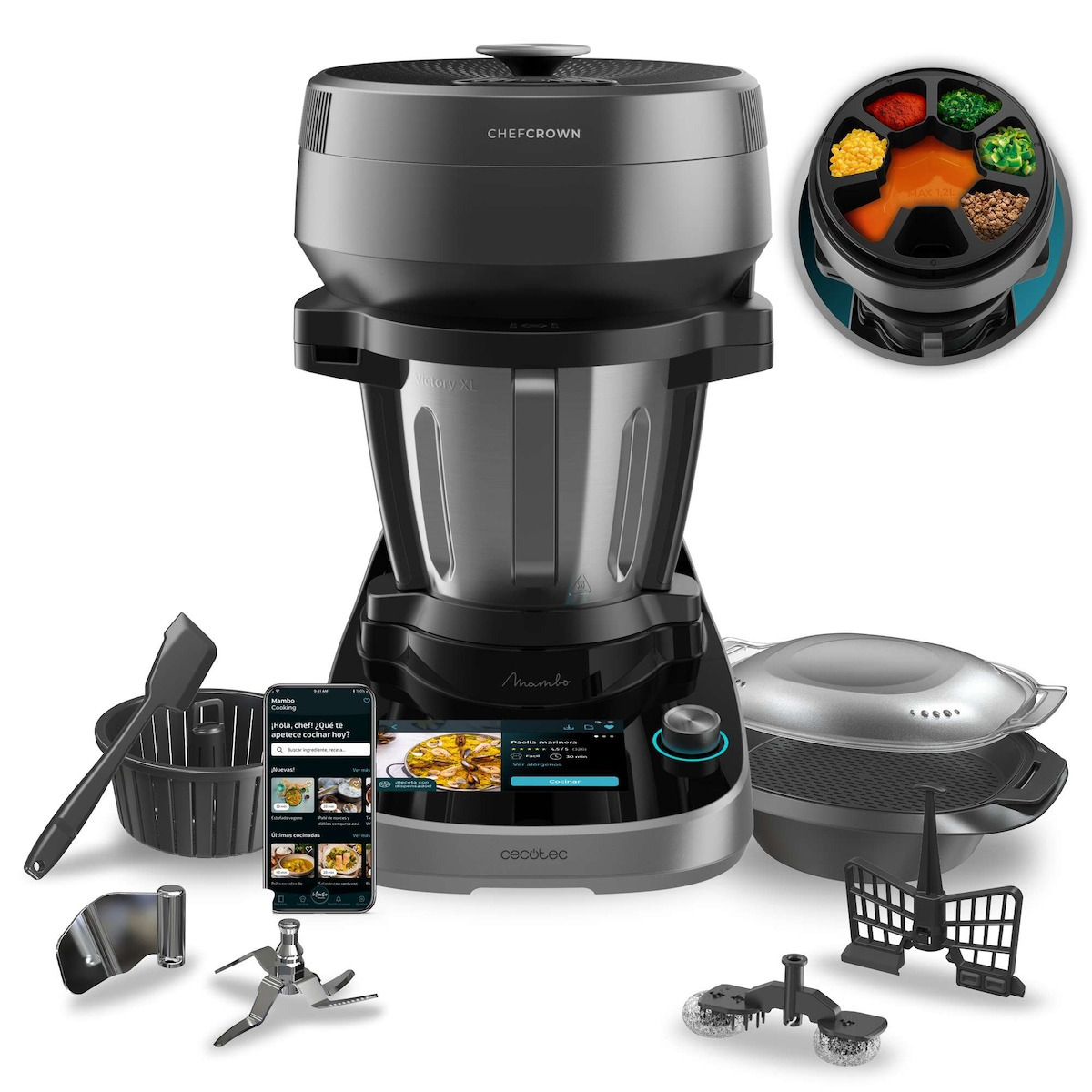 Robot de cocina Cecotec Mambo Maxi V