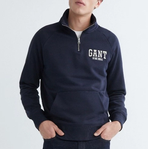 Gant Cárdigan de algodón de hombre