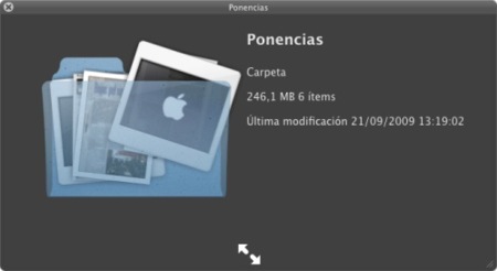 Activa los rayos X en QuickLook