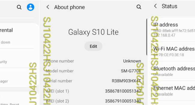 Galaxys10lite