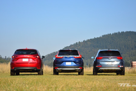 Comparativa: Honda CR-V vs. KIA Sportage vs. Mazda CX-5 (III)