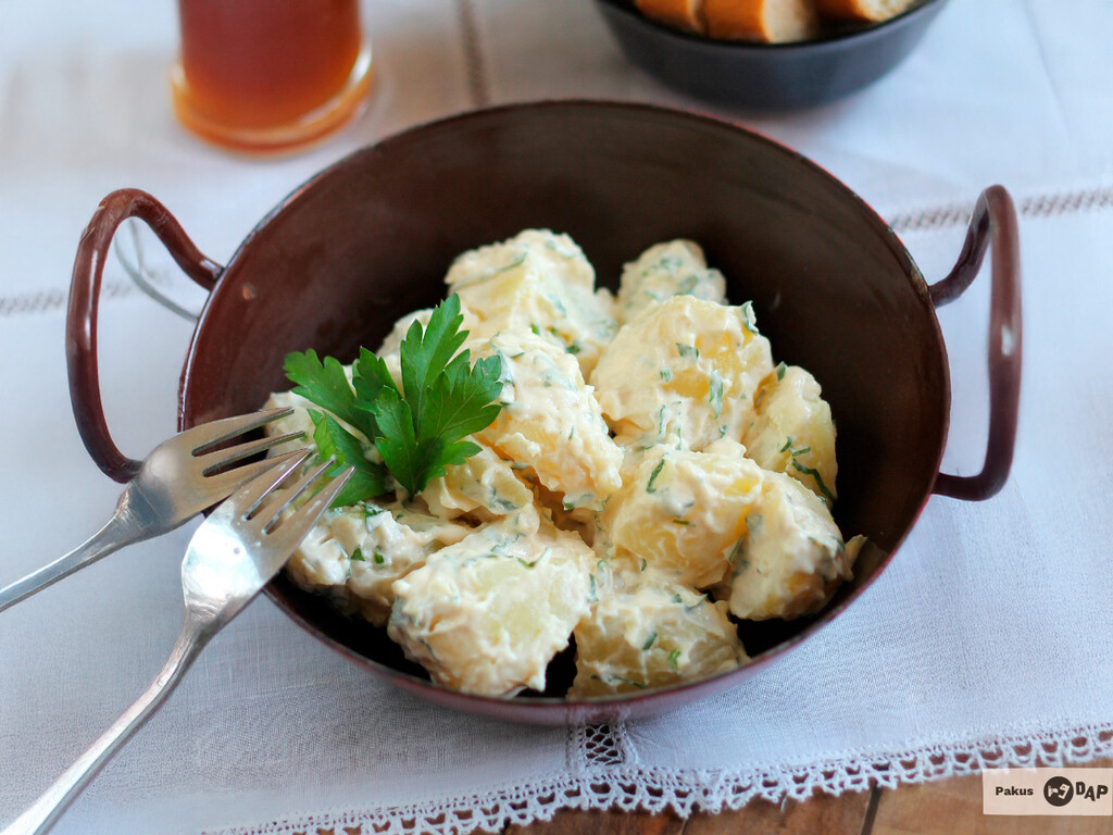 Patatas alioli, receta de tapa fácil, sabrosa y económica