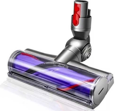 Cepillo Motorizado para Dyson V7 V8 V10 V11 V15 SV10 SV11 SV12 SV14 Aspiradoras, Cepillo de Cabezal Limpiador de Cabezal de turbina para Dyson para Moquetas y Suelos Duros