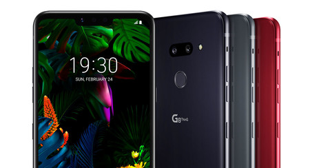 LG G8 ThinQ, altavoz estéreo bajo la pantalla y cámara frontal capaz de reconocer la palma de tu mano