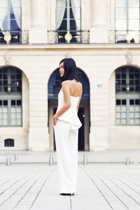 Novia distinta busca traje original. 11 propuestas para ir al altar en pantalón