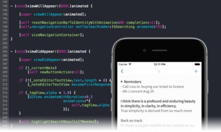 Simplenote, uno de los blocs de notas más simples para iOS, abre su código fuente