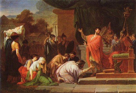Rendición en una de las Guerras Macedónicas