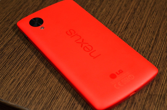 Nexus 5 rojo