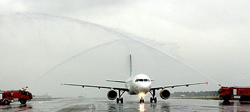 Vueling aterriza en Madrid.bmp