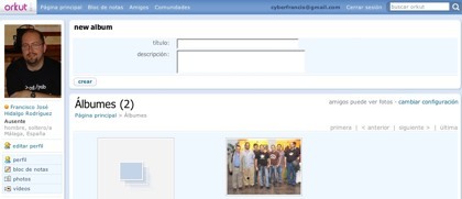 Orkut añade álbumes de fotos