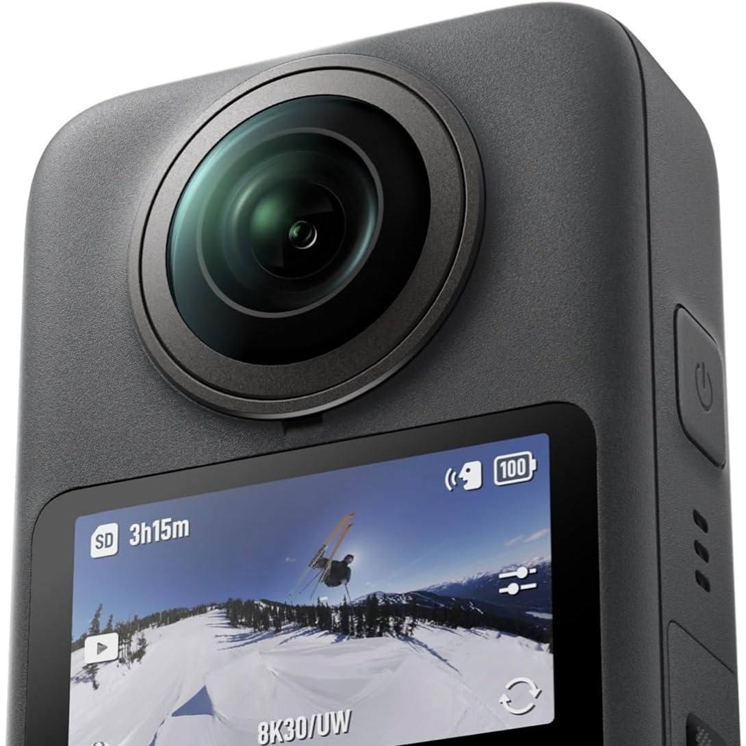 Pack Estándar dji Osmo 360, Cámara Deportiva 360 | Imagen 360° de 1 pulgada, video 360° en 8K nativo, cámara de acción, video 4K/120 fps y 170° Boost, foto 360° de 120 MP