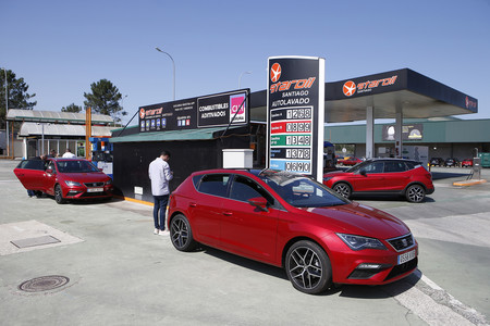SEAT León TGI Ruta Gas Natural