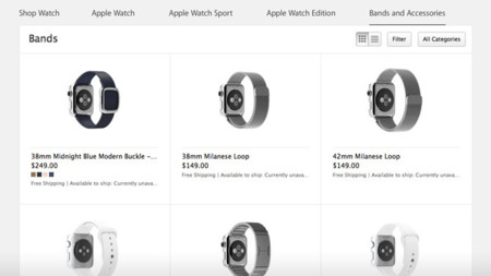 Los accesorios del Apple Watch