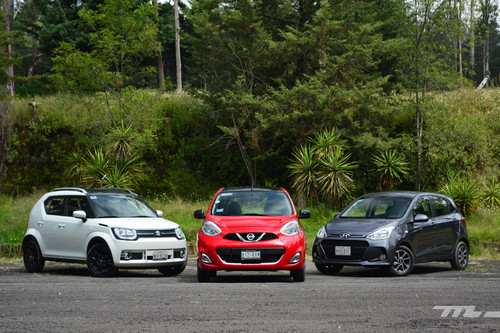 Comparativa: Nissan March vs. Hyundai Grand i10 vs. Suzuki Ignis (+ video)