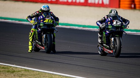 Rossi Vinales Misano Motogp 2020