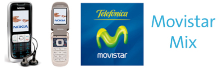 Todos los teléfonos de "Movistar Mix"