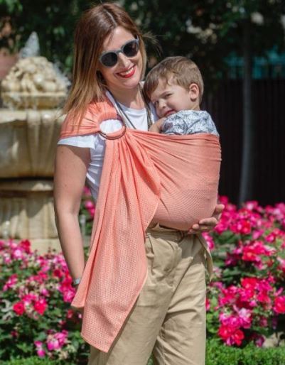 Quokkababy Bandolera Portabebé Cool Air Denim