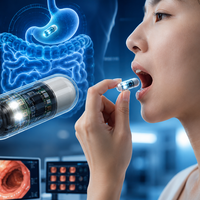 China desenvolve pílula de inteligência artificial de baixo custo que escaneia o estômago em minutos 