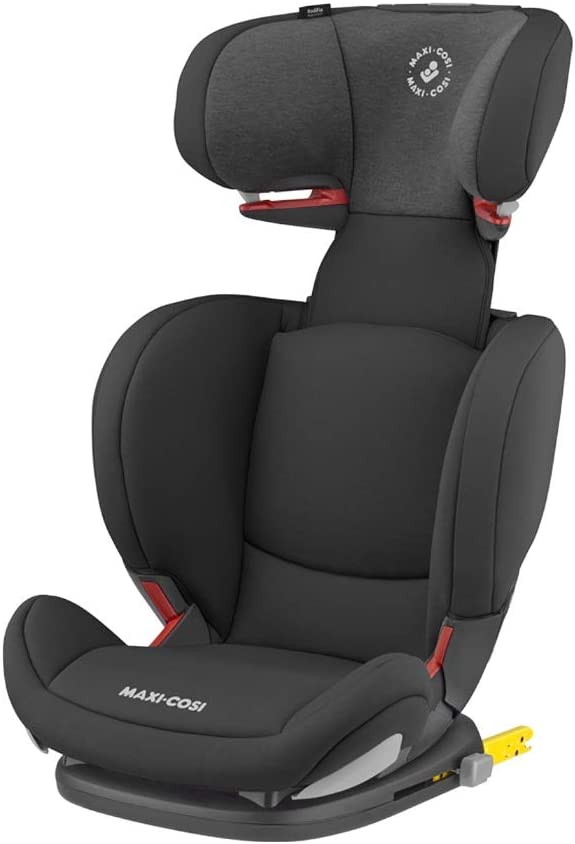 Maxi-Cosi RodiFix AirProtect Silla Coche Grupo 2-3 isofix, reclinable en 2 posiciones, regulable en altura y anchura, para niños 3,5 - 12 años, Color Authentic Black