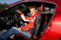 Casey Stoner prueba el Alfa 8C Competizione