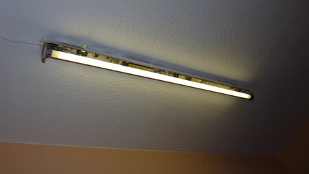 Old Ussr Fluorescent Lamp